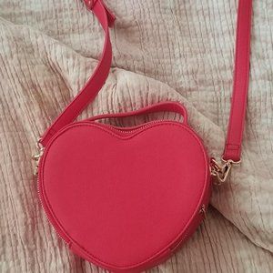 Heart Purse (Crossbody bag) LIKE NEW